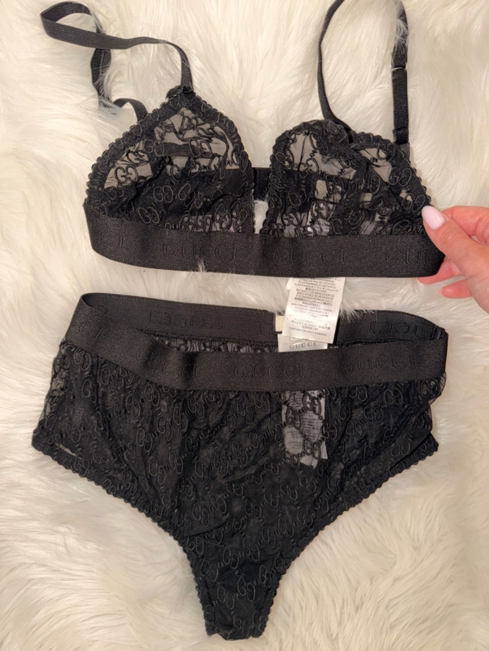 Gucci bra and boxers set